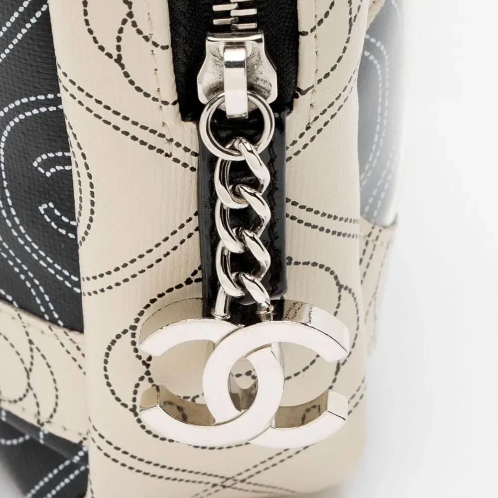 Chanel Coated Canvas Camellia Camera Bag - Picture 9 of 15